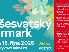 Všesvatský jarmark: Tradiční podzimní jarmark na rožnovském náměstí