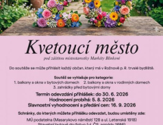 Rožnov hledá nejkrásnější květinovou výzdobu: Odstartoval 20. ročník soutěže Kvetoucí město