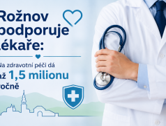 Rožnov podporuje lékaře: Na zdravotní péči dá až 1,5 milionu ročně