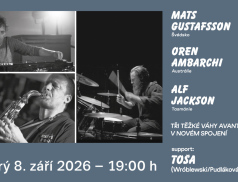 Tři těžké váhy avantgardy v novém spojení: Gustafsson, Ambarchi a Jackson 