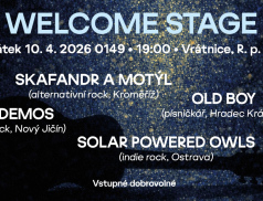 Welcome stage – minifestival začínajících i zkušených kapel
