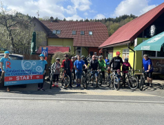 Sezona na rožnovské Cyklostezce Bečva odstartovala ve velkém: Dorazilo přes 500 cyklistů