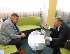 Starosta Čunek a ředitel ŘSD jednali o rozvoji dopravní infrastruktury