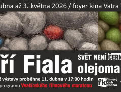 Do foyeru kina Vatra se po čtyřech letech vrací obrazy malíře Jiřího Fialy