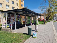 Na ulici Generála Klapálka ve Vsetíně začne modernizace autobusové zastávky