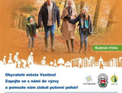 Staňme se městem, ve kterém to šlape. Vsetín s připojí k říjnové výzvě 10 000 kroků