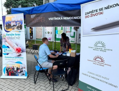 Na festivalu UNITED můžete vstoupit do registru dárců kostní dřeně