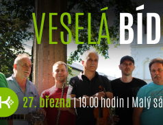 Poslední březnový pátek bude DK Vsetín hostit kapelu Veselá bída