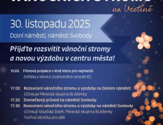 Advent začne ve Vsetíně rozsvícením nové vánoční výzdoby centra města