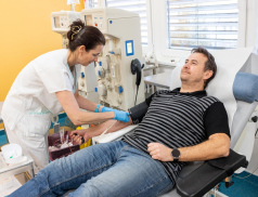 Zájem o darování plazmy ve Vsetíně roste, nemocnice přidává další odběrový den