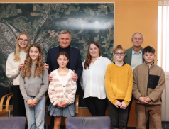 Úspěšní vsetínští gymnasté navštívili radnici