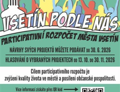Navrhněte projekt a utvářejte tak VSETÍN PODLE NÁS