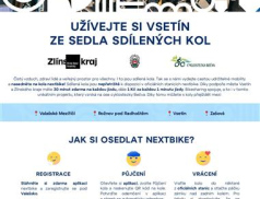 Vsetín spouští sdílená kola