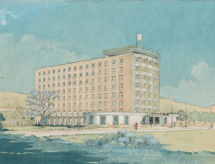 Krajská galerie ve Zlíně představuje nerealizované projekty významných českých architektů pro meziválečný Zlín