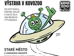 Ve Starém Městě vystavuje autor legendárního Zeleného Raoula