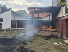 Dva nedělní požáry na Uherskohradišťsku