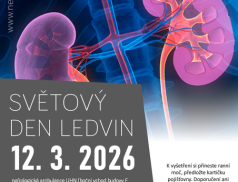 Uherskohradišťská nemocnice se připojuje ke Světovému týdnu glaukomu i Světovému dni ledvin