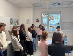 Uherskohradišťská nemocnice opět uspořádala speciální exkurze pro žáky devátých tříd