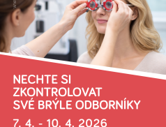 Nemocniční optika nabídne zdarma kontrolu zraku i drobný servis brýlí