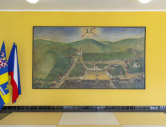 Krajský úřad nechal zrestaurovat obraz znázorňující Zlín v roce 1846