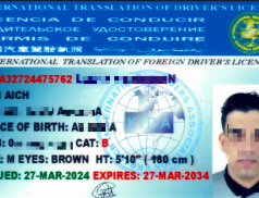 Prokazoval se smyšleným řidičským průkazem