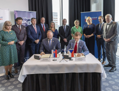 Hejtmani z Česka a Slovenska se setkali ve Zlíně. Podepsali memorandum o užší spolupráci