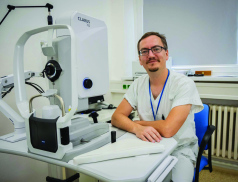 Oční lékař KNTB získal jako první v ČR významný evropský certifikát z oftalmologie