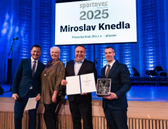 Sportovcem města Zlína je potřetí plavec Miroslav Knedla