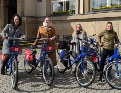 Cyklistická sezona začala, Zlínem křižuje 120 nových sedmirychlostních kol