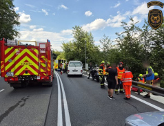 V Buchlovských kopcích zemřel motorkář. Další boural v Brankách