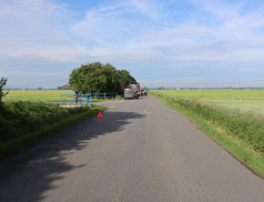 Srážka s dodávkou. Cyklista utrpěl vážná zranění, kterým následně podlehl 