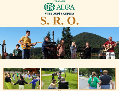 ADRA uspořádá benefiční koncert na podporu dobrovolnických projektů na Valašsku