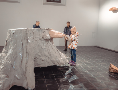 Komentovaná prohlídka výstavy Petrifikácia Marka Halásze