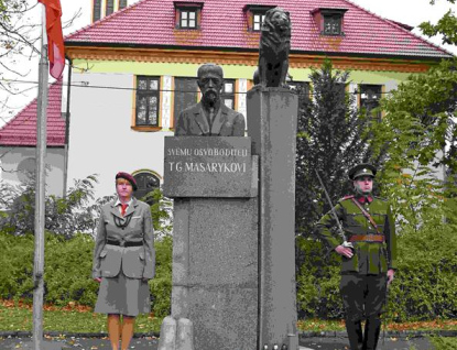 Pomník T. G. Masaryka je zpátky v parku Botanika