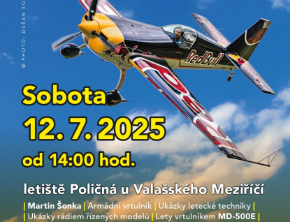 Martin Šonka i armádní vrtulník přiletí do Valmezu