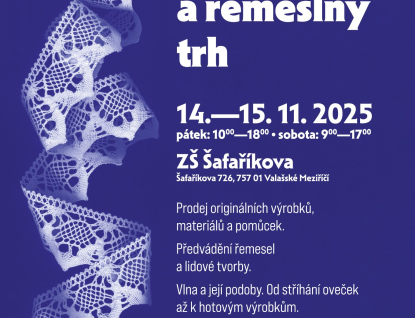 Tradiční krajkářský a řemeslný trh je za dveřmi