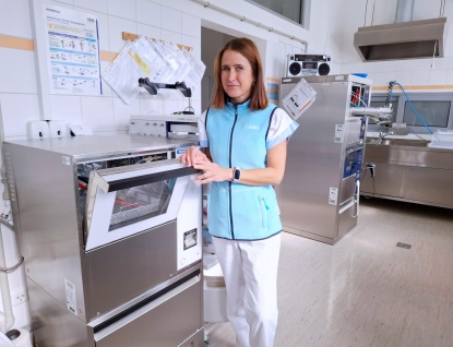 Gastroenterologická ambulance Nemocnice AGEL VM má nový dezinfektor endoskopů