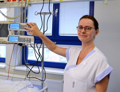 Nové infuzní pumpy na Oddělení intermediární péče Nemocnice AGEL Valašské Meziříčí