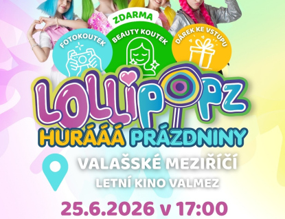 Hurááá prázdniny s Lollipopz. Startujeme prázdniny ve velkém stylu!
