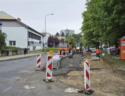 Město buduje nové zastávky MHD