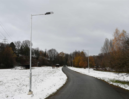 Nové veřejné osvětlení na Juřince