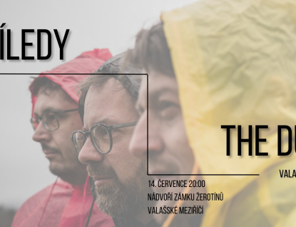 Dvojkoncert kapel the dust a Tajíledy na zámeckém nádvoří