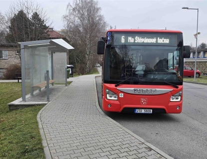 Nové zastávky MHD u meziříčské nemocnice