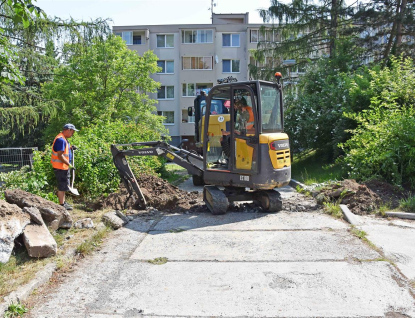 Začala regenerace sídliště Podlesí za 35 milionů Kč