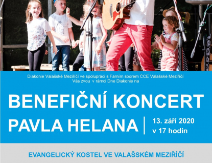 Benefiční koncert Pavla Helana