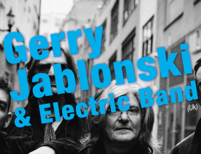 Nedělní koncert ve ValMezu: Gerry Jablonski & Electric Band (UK)