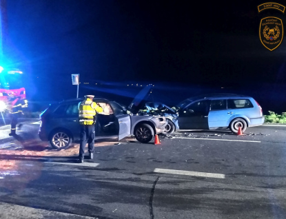 Řidič si po nehodě přivolal pomoc eCallem