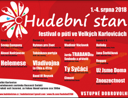 Festival HUDEBNÍ STAN o půti ve Velkých Karlovicích