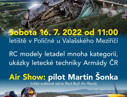 Aviatický den láká na Martina Šonku i armádní techniku