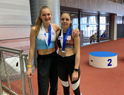 Medaile z Českého poháru pro závodníky Sportovního klubu mládeže